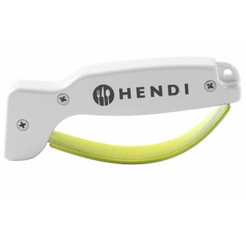Messenslijper | Handmatig | Wit | 140x15x65(h)mm HENDI, Verzenden, Nieuw in verpakking