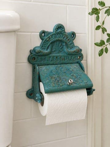 Decoratief ornament - Duitsland - toiletrol houder