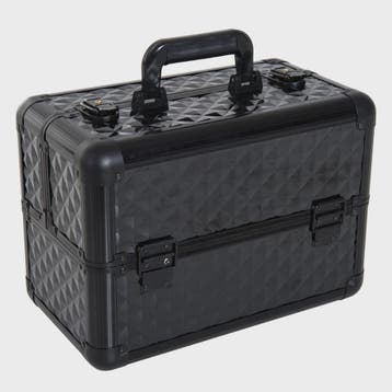 Professionele Make-up Koffer met 4 Vakken en Verstelbare Ind, Verzenden, Nieuw