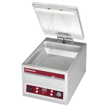 Diamond Vacuümmachine | Met Stolp | 4m3/u | 317x438x293mm, Ophalen of Verzenden, Nieuw in verpakking