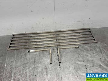 RVS Pannenrek Wandschap 170 x 40 cm Horeca, Ophalen of Verzenden, Nieuw zonder verpakking