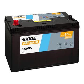 Exide Premium accu | EA955 | 12V 95Ah, Auto-onderdelen, Ophalen of Verzenden, Nieuw