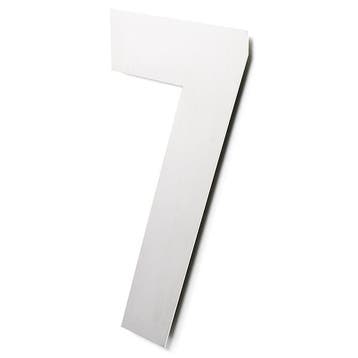 Deurbeslag | Huisnummer 7 | Intersteel | 50 cm, Verzenden, Nieuw