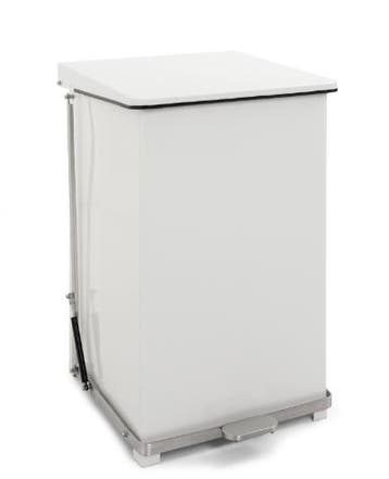Pedaalemmer met scharnierdeksel 152L | 53.5x53.8x78(h)cm, Verzenden, Nieuw in verpakking