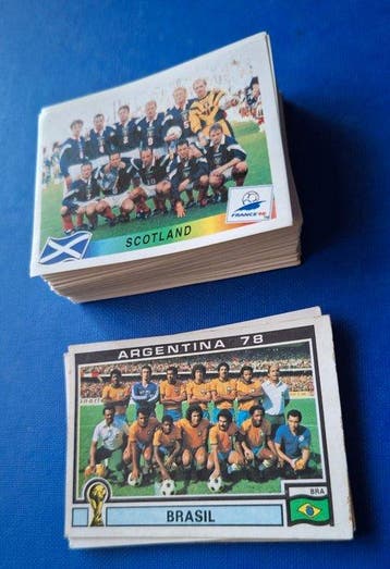 Panini Argentina 78 World Cup, France 98 World Cup Niet, Nieuw