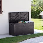 Kussenbox - 420 liter - 120 x 56 x 63 cm, Verzenden, Nieuw, Grijs