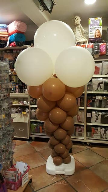 Ballonnenpilaar ijsje, Nieuw
