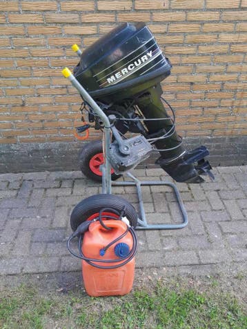Buitenboordmotor, Mercury, 8 pk | 2-cilinder | Langstaart, Watersport en Boten, Nieuw