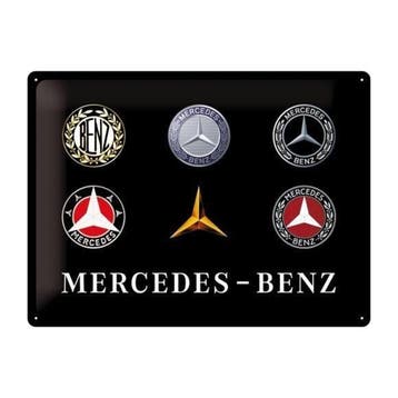 Mercedes Evolution reclamebord, Ophalen of Verzenden, Nieuw