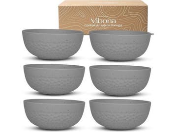 Veiling - Bowl kommen set van 6 (760 ml) Made in Portugal, Nieuw