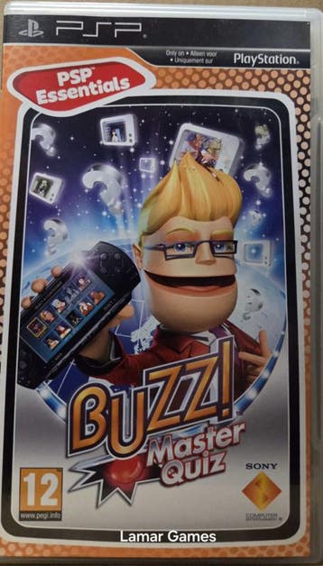 Buzz! Master Quiz Essentials  game only (PSP tweedehands, Ophalen of Verzenden, Zo goed als nieuw
