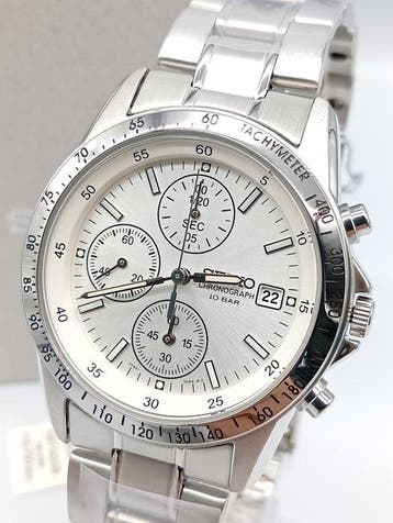 Seiko - Chronograph - Zonder minimumprijs - SBTQ039 - Heren