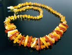 Amber Unieke vintage Baltische amber ketting- 15 g