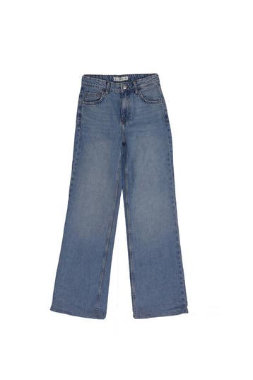Mango Broek in maat 32 Blauw, Kleding | Dames, Mango, Verzenden, Zo goed als nieuw, Blauw