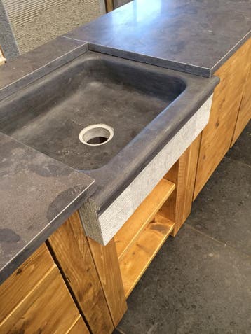 buitenkeuken spoelbak keukenbladen hardsteen natuursteen, Nieuw, Eigen import Stones 4u