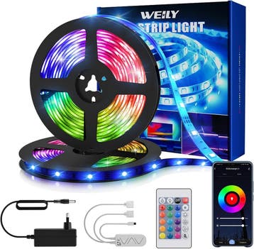 Slimme LED Strip 15m RGB | Retourdeal 18% Korting, Overige materialen, Minder dan 50 watt, Nieuw, Ophalen of Verzenden