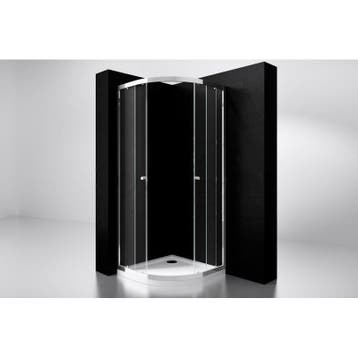 Douchecabine 90X90 Kwartrond Floor- Helder Glas (Badkamer), Ophalen of Verzenden, Nieuw