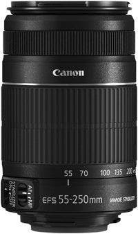 Canon EF-S 55-250mm f/4-5.6 IS II Lens, Audio, Tv en Foto, Fotografie | Lenzen en Objectieven, Zo goed als nieuw, Verzenden