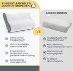 ComfyCentre Hoofdkussen - Traagschuim Kussen Tegen Nekpijn, Ophalen of Verzenden, Zo goed als nieuw