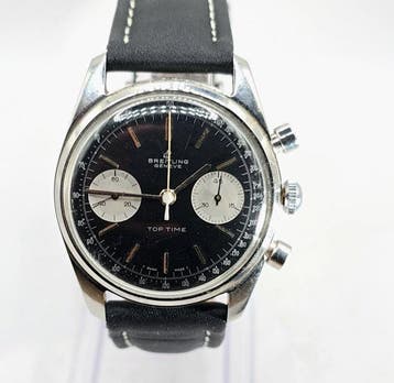 Breitling - Stahl Chronograph - Kaliber Venus 175 - Panda, Nieuw