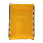 Distributiebak, 600x400x320 mm, euronorm, geel, grijs, Doe-het-zelf en Verbouw, Kratten en Dozen, 40 tot 60 cm, 50 tot 75 cm, Ophalen of Verzenden