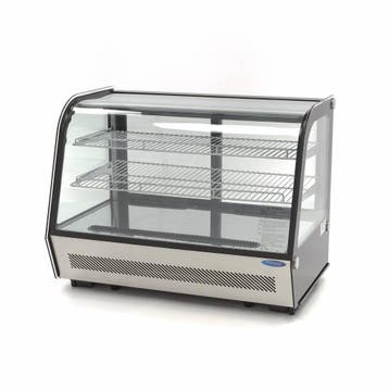Gebaksvitrine - 160 L - 88 cm - Schuifdeuren Achter, Verzenden, Nieuw in verpakking, Koelen en Vriezen