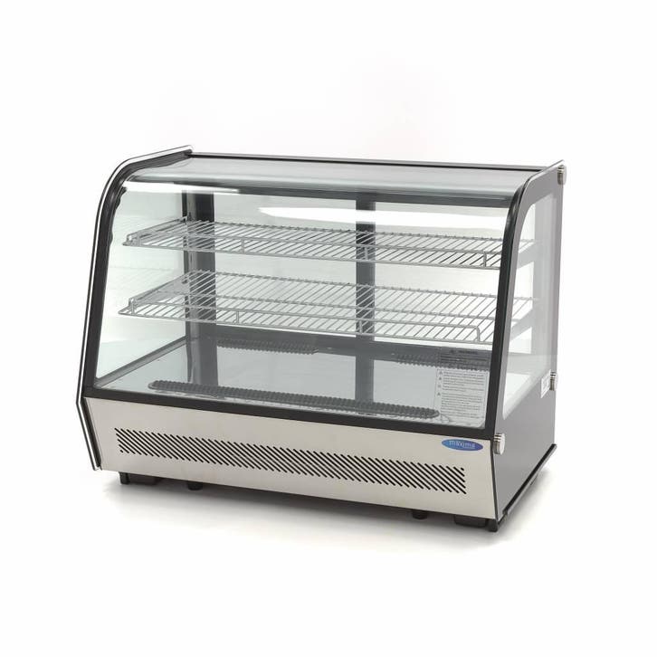Gebaksvitrine - 160 L - 88 cm - Schuifdeuren Achter, Zakelijke goederen, Horeca | Keukenapparatuur, Nieuw in verpakking, Koelen en Vriezen