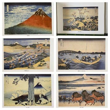 Katsushika Hokusai - 45 plates from serie 36 Views Of Mt.