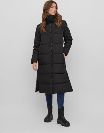VILA - Maat 34 - VINILLY L/S NEW HIGH NECK LONG COAT/TB, Verzenden, Nieuw
