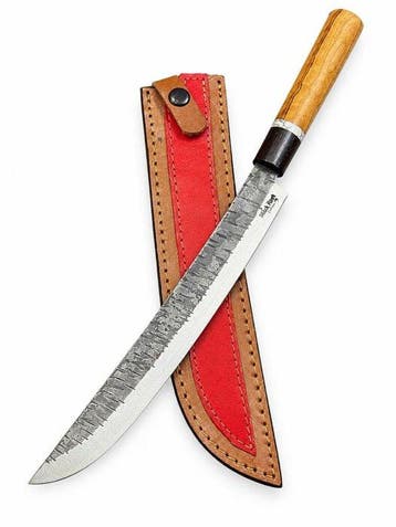 Keukenmes - Japans mes. Handgemaakt keukensmes. 12C27-staal,