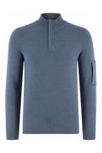Genti Trui in maat L Blauw, Verzenden, Gedragen, Blauw, Genti