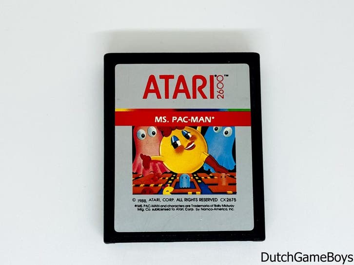 Atari 2600 - Ms. Pac-Man, Spelcomputers en Games, Games | Atari, Gebruikt, Verzenden