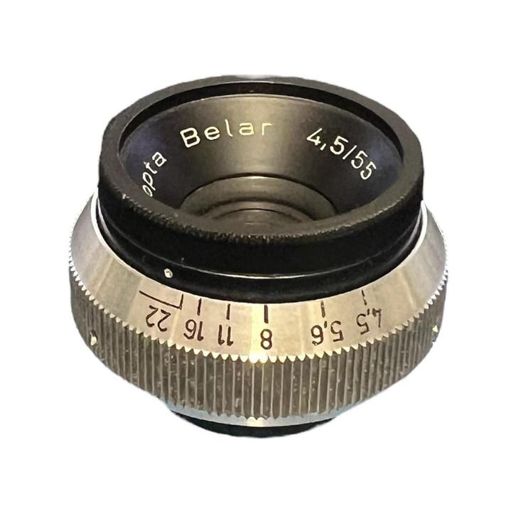 Meopta Belar 4,5/55mm Vergrotingslens (In doos), Audio, Tv en Foto, Fotografie | Lenzen en Objectieven, Zo goed als nieuw, Verzenden