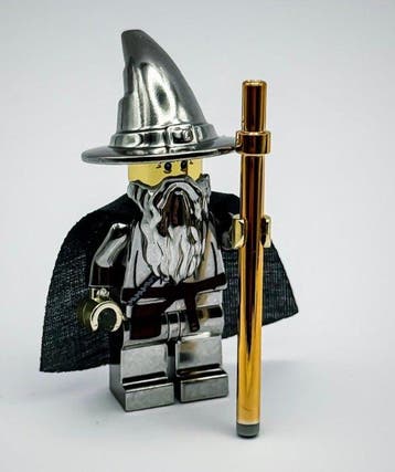 Lego Minifiguur - The Lord of the Rings - Chrome Plated, Kinderen en Baby's, Nieuw