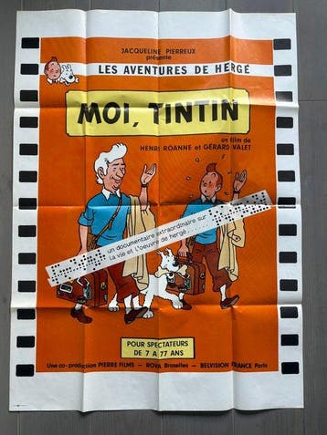 Affiche promotionnelle - Moi, Tintin, Boeken, Nieuw