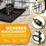 Hondenbench - Hondenren - Bench voor honden - 62x45x52 cm -, Dieren en Toebehoren, Verzenden, Zo goed als nieuw