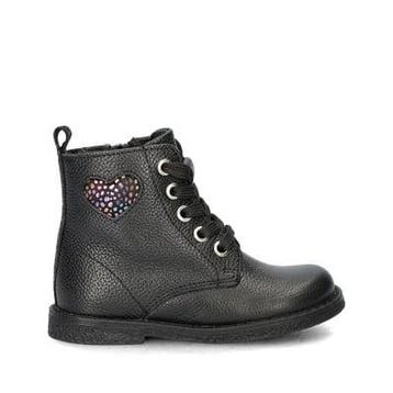 Nelson Kids veterboots in het Zwart, Kleding | Dames, Verzenden, Zwart, Lage of Enkellaarzen, Nieuw