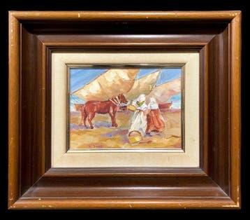 Spanish Impressionist School (XX) - The People of the Sea II