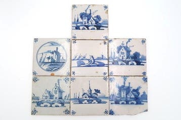 Tegel (7) - 1800-1850 - Delfts aardewerk