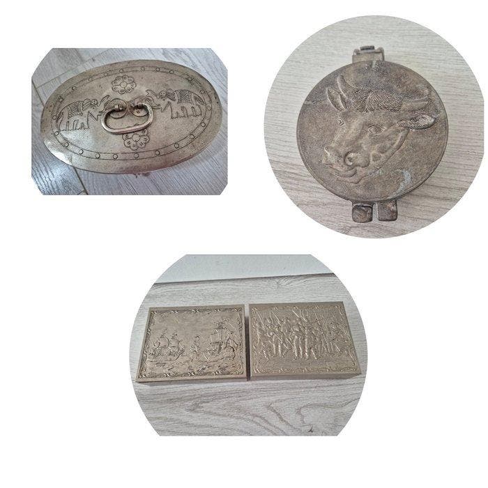 Doos (4) - Aluminium, Tin, Antiek en Kunst, Curiosa en Brocante