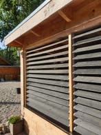 Flex Fence Draaibare Lamellen voor in de tuin RVS 165 cm - 2, Verzenden, Nieuw