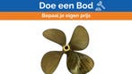 Bieden: Vetus P4E-18X22R Propeller 4-Blade Brass Right Hand, Watersport en Boten, Ophalen of Verzenden, Nieuw