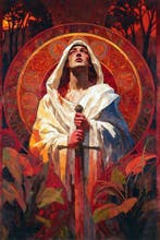 Iconica - Holy Warrior - Unique 1/1 XXL (150x100 cm)