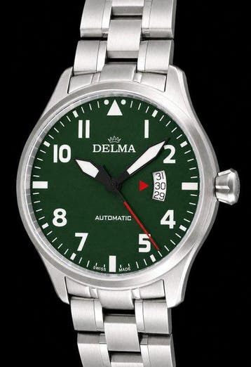 Delma - Aero Commander - Swiss Automatic - Sellita SW200, Nieuw