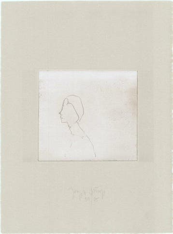 Joseph Beuys (1921-1986) - Kopf H.B.