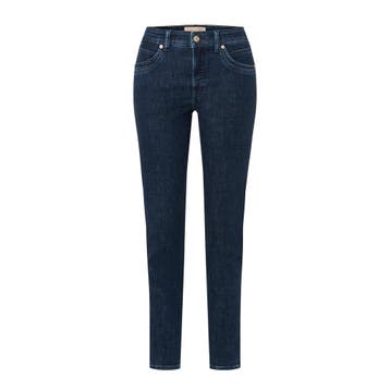 MAC • donkerblauwe jeans Mel Seam • 36, Kleding | Dames, MAC, Verzenden, Nieuw, Blauw