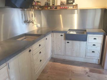 Complete keuken landelijke keuken rechte keuken eiken opmaat, Huis en Inrichting, Overige kleuren, Hoekkeuken, Nieuw, Hout