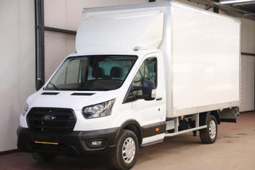 Ford Transit 2.0 TDCI BAKWAGEN MEUBELBAK AIRCO EURO 6, Dealer onderhouden, Stof, Gebruikt, Euro 6