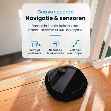 EZIclean Z10 Plus Robotstofzuiger en Dweilrobot -, Witgoed en Apparatuur, Ophalen of Verzenden, Gebruikt