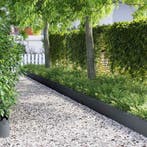 vidaXL Gazonranden 30 pcs Antraciet 103 x 0,05 x 22 cm Staal, Tuin en Terras, Overige Tuin en Terras, Verzenden, Nieuw